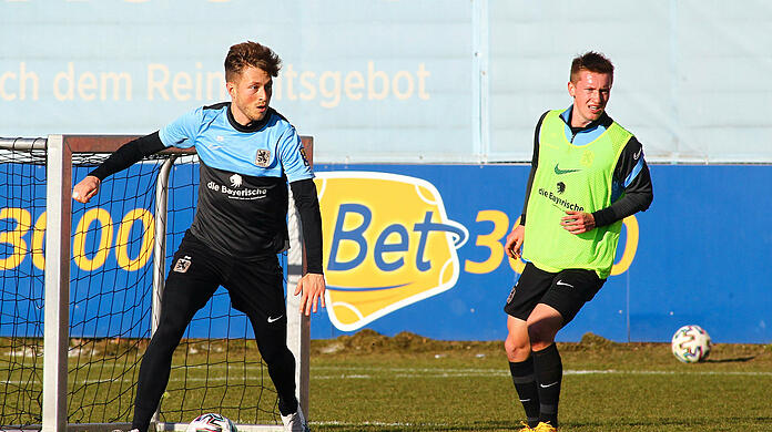 Fehlen beim Trainingsauftakt des TSV 1860: Marius Willsch (l.) und Fabian Greilinger.