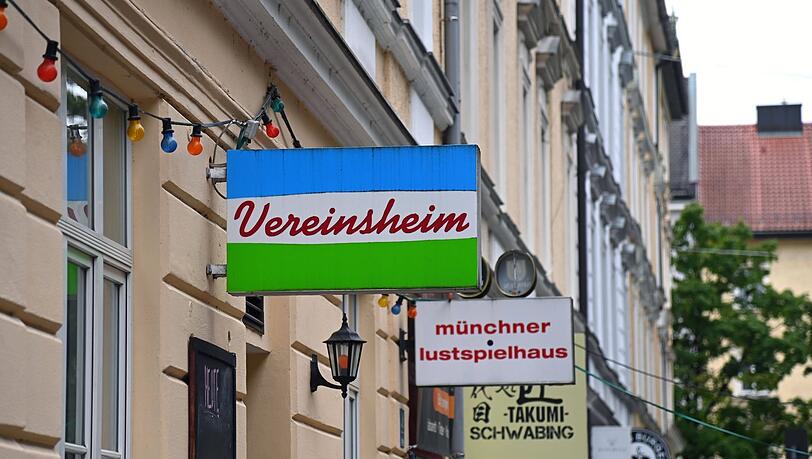 Das Lustspielhaus in der Occamstrasse in Schwabing.