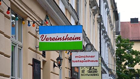 Das Lustspielhaus in der Occamstrasse in Schwabing.