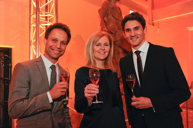 Urs Hessenauer, Alexa Agnelli und Christoph Schmidt
