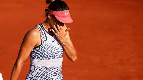 Tatjana Maria musste sich in der ersten Runde der French Open deutlich geschlagen geben.
