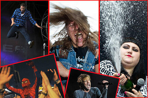 Springen, toben, tanzen: So wild rockten Fans und Stars bei Rock am Ring und Rock im Park.