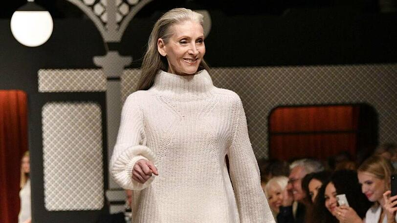 Eveline Hall auf der Fashion Week Berlin 2019.