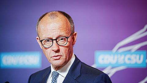 "Es ist eben gerade nicht so, dass morgen die Welt untergeht: Friedrich Merz.