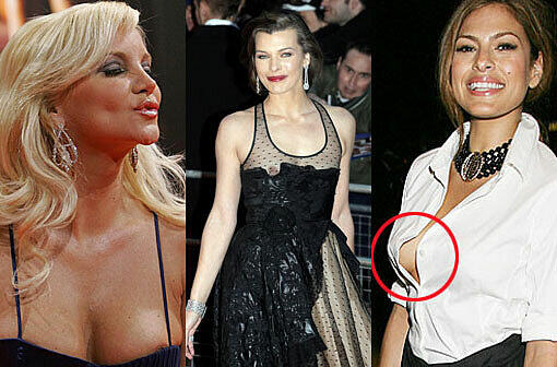 Wie zum Beispiel sie hier: Alarm bei Milla Jovovich! Die schöne Schauspielerin ließ auf einer Gala für Gorbatschov tiefer blicken, als ihr lieb ist.
