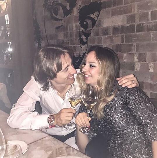 Real Madrid: 2010 hat Luka Modric seiner großen Liebe Vanja Bosnic das Ja-Wort gegeben.