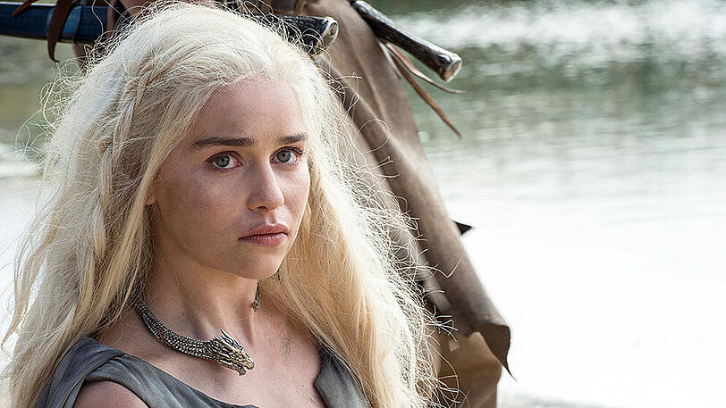 Star in der Serie Games of Thrones: Emilia Clarke in der Rolle der Daenerys Targaryen.