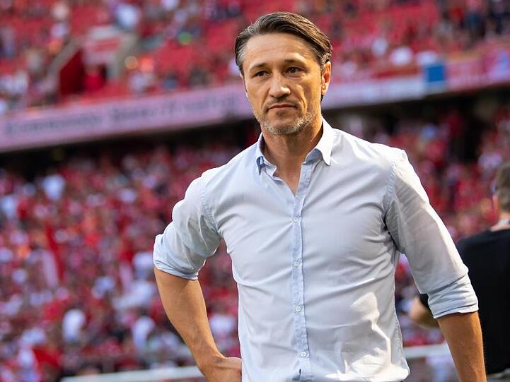 Trainer Niko Kovac von München kommt vor dem Spiel in das Stadion. Foto: Sven Hoppe/Archivbild