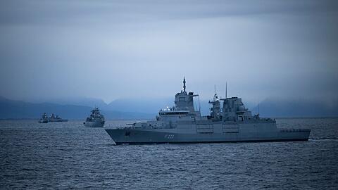 Neun Schiffe und ein U-Boot sind an der Großübung beteiligt.