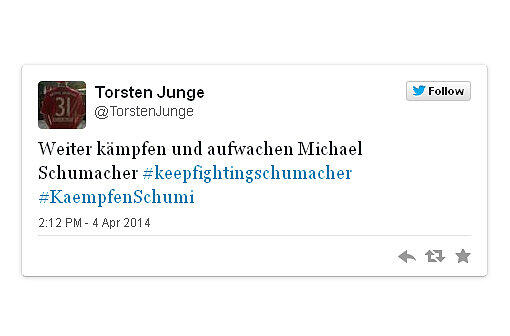 Freude über die positiven Nachrichten zu Michael Schumacher: Die Reaktionen aus dem Netz.