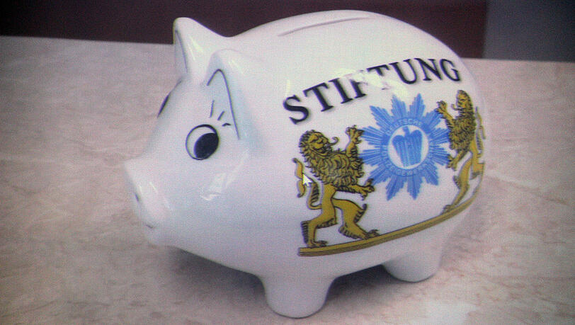 Sparschwein der Polizei. Sparschwein der Polizei.