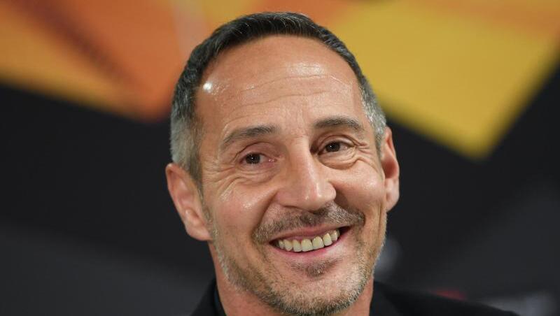 Zuversichtlich: Eintracht-Coach Adi Hütter. Zuversichtlich: Eintracht-Coach Adi Hütter.