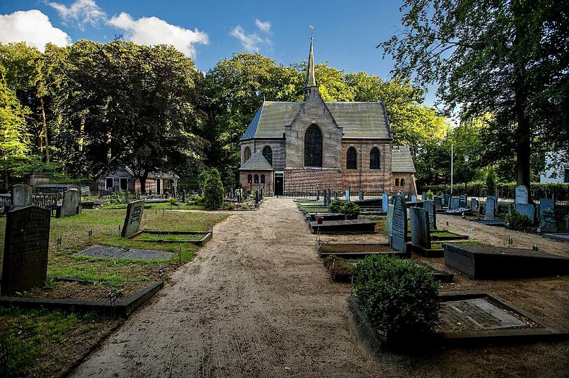 Der Friedhof in Lage Vuursche: Hier wird Prinz Friso begraben.