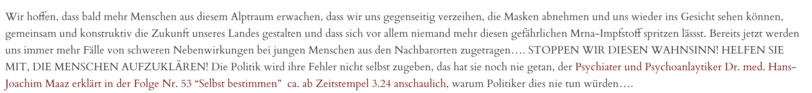Solche Texte finden sich überalle beim Fischerwirt.