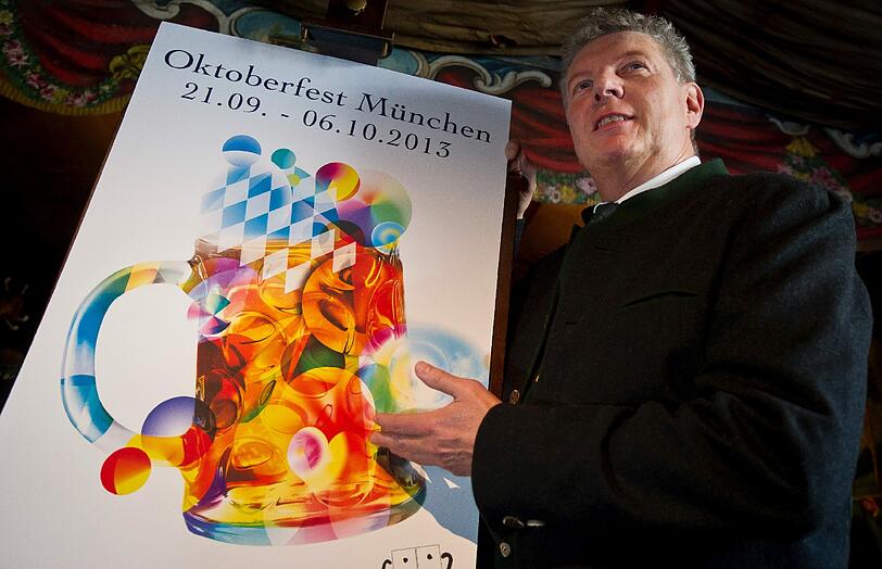 Wiesn-Chef Dieter Reiter: &bdquo;In das Plakat kann jeder seine eigene und persönliche Wiesn hineininterpretieren&ldquo;