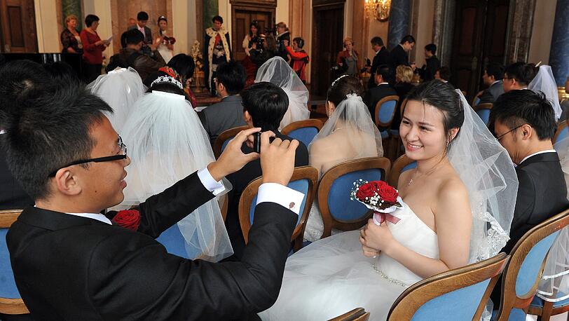 Chinesisch-bayerische Hochzeit in Füssen - die Bilder