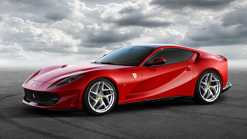 Das aktuell schnellste Pferd im Stall: Ferraris neueste V12-Berlinetta mit Frontmotor heißt 812 Superfast.