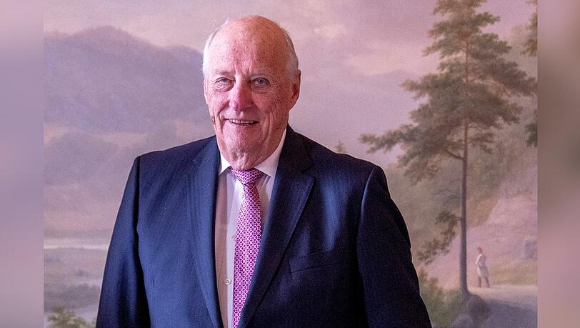 König Harald von Norwegen durfte das Krankenhaus verlassen.