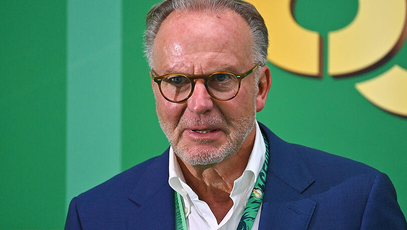 Er sieht Kane vorne: Bayern-Aufsichtsrat Karl-Heinz Rummenigge.
