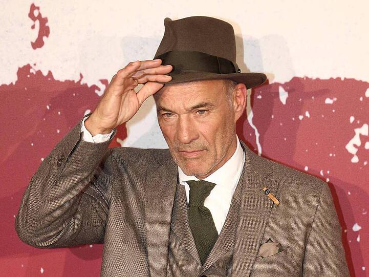 Heiner Lauterbach bei der Premiere seines neuen Films "Harms" in Berlin