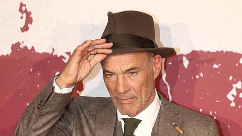 Heiner Lauterbach bei der Premiere seines neuen Films "Harms" in Berlin