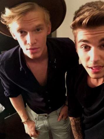 Teenie-Star Justin Bieber im Selfie-Wahn.