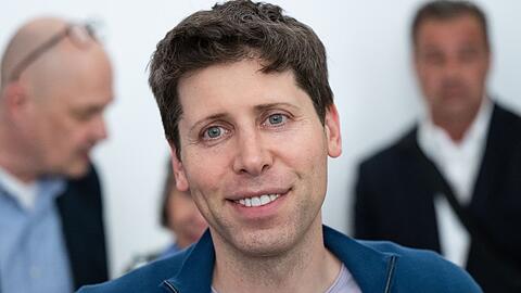 Sam Altman, Geschäftsführer (CEO) von OpenAI und Erfinder der KI-Software ChatGPT.