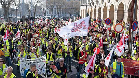 Verdi organisiert große Warnstreiks.
