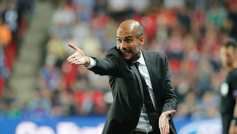 Motivierte seine Mannschaft vor dem Elfmeterschießen gegen Chelsea in Prag: Bayern-Coach Pep Guardiola. Foto: Rauchensteiner/AK Motivierte seine Mannschaft vor dem Elfmeterschießen gegen Chelsea in Prag: Bayern-Coach Pep Guardiola. Foto: Rauchensteiner/AK
