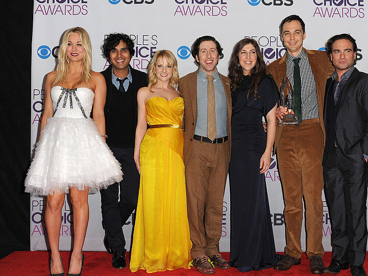 Der Cast von "The Big Bang Theory": In China sind Sheldon und seine Nerds derzeit nicht zu sehen