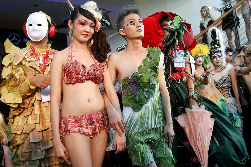 "Lady Gaga Day" in Tawian: Schräge Fans huldigen der Mode-Ikone mit Look-Alike-Kreationen. Die Bilder