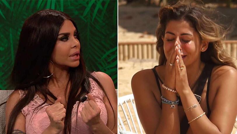 Kader Loth findet das Verhalten Eva Benetatou in "Kampf der Realitystars" 2023 nicht gut.