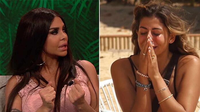 Kader Loth findet das Verhalten Eva Benetatou in "Kampf der Realitystars" 2023 nicht gut.