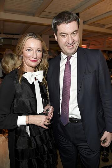 Monika Gruber und Markus Söder.