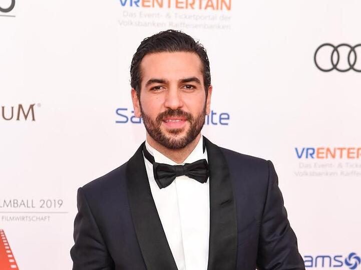Elyas M&rsquo;Barek, Schauspieler, beim Deutschen Filmball 2019. Foto: Tobias Hase/dpa/Archiv