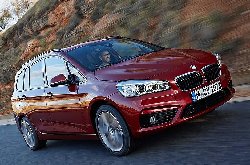 Gestreckt: Der 2er Gran Tourer von BMW ist die Langversion des Active Tourer - und bietet bis zu sieben Sitzplätze.