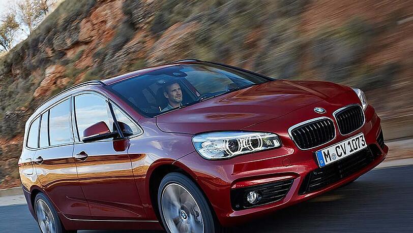 Gestreckt: Der 2er Gran Tourer von BMW ist die Langversion des Active Tourer - und bietet bis zu sieben Sitzplätze. Gestreckt: Der 2er Gran Tourer von BMW ist die Langversion des Active Tourer - und bietet bis zu sieben Sitzplätze.