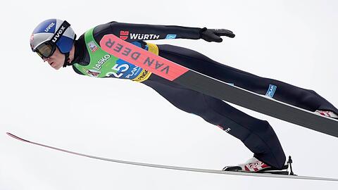Bester DSV-Adler beim Abschluss in Planica: Andreas Wellinger.