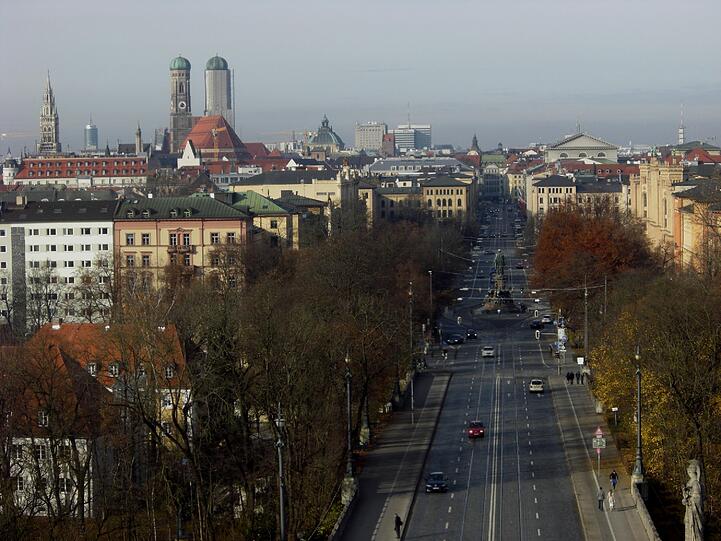 Blick auf unser München