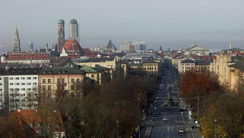 Blick auf unser München
