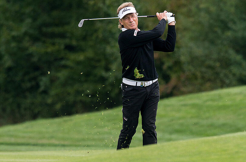 Beim letzten Turnier der Saison konnte sich Bernhard Langer sogar eine Niederlage im Stechen erlauben.