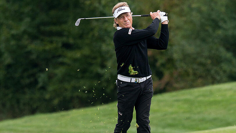 Beim letzten Turnier der Saison konnte sich Bernhard Langer sogar eine Niederlage im Stechen erlauben. Beim letzten Turnier der Saison konnte sich Bernhard Langer sogar eine Niederlage im Stechen erlauben.