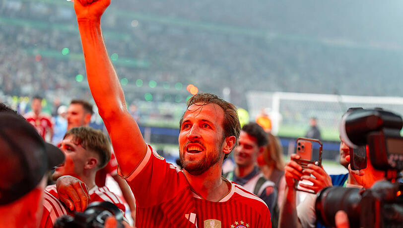 Dreierpack im Pokalfinale: Kane. Dreierpack im Pokalfinale: Kane.