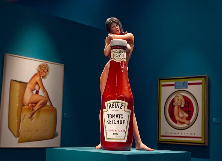 "Heidi Heinz" ziert die berühmte Heinz Ketchup-Flasche.