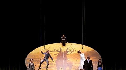 Der "Wildschütz" im Gärtnerplatztheater.