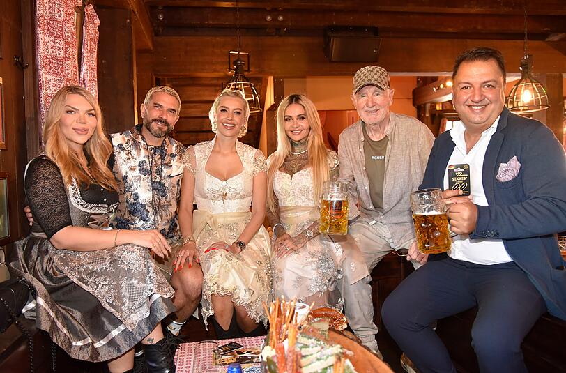 Nicolette Fountaris, Marc Terenzi, Verena Kerth, Mina Mendes, Frederic von Anhalt und Elvis Mustafov