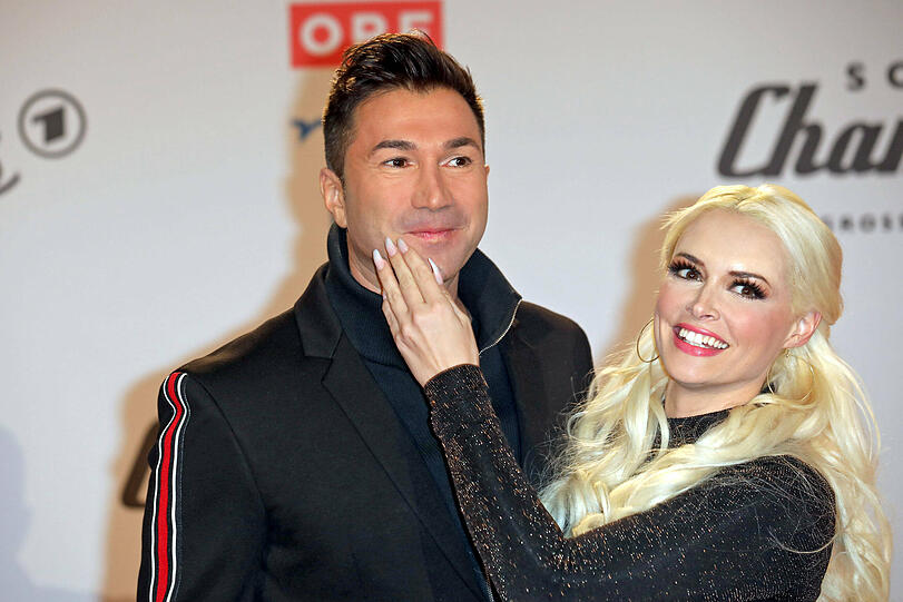 Sänger Lucas Cordalis und Ehefrau Daniela Katzenberger  erreichten als "Erdmännchen"-Paar das Finale der dritten Staffel.