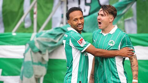 Will auch gegen Schalke jubeln: Felix Klaus (r).