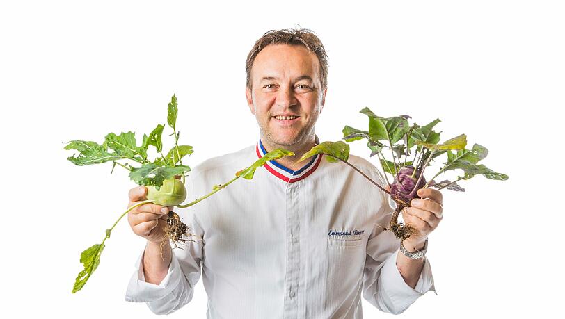 Lieber Kohlrabi als Paprika: Emmanuel Renaut bekocht diese Woche die Münchner. Lieber Kohlrabi als Paprika: Emmanuel Renaut bekocht diese Woche die Münchner.