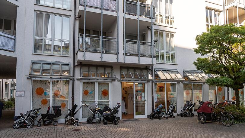 Das Eltern-Kind-Zentrum "Elki" in Schwabing. Das Eltern-Kind-Zentrum "Elki" in Schwabing.